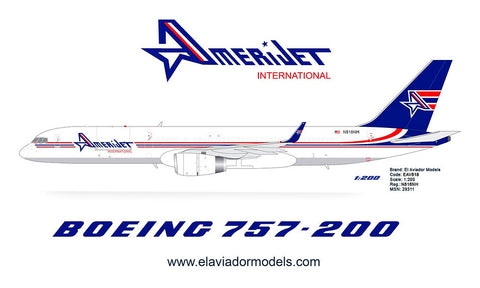 Amerijet International / Boeing B757-200 / N818NH / EAV378 elaviadormodels