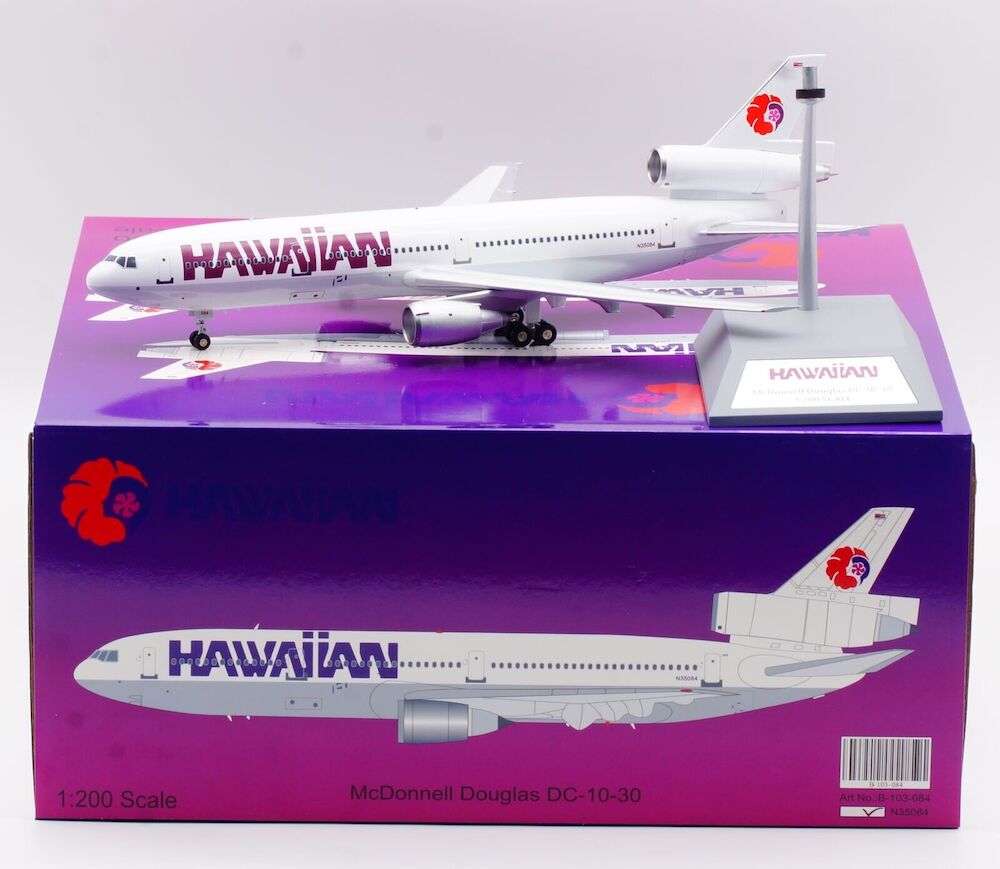 Hawaiian Air / McDonnell Douglas DC-10-10 / N35084 / B-103-084 / elaviadormodels