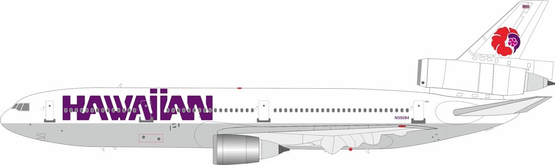 Hawaiian Air / McDonnell Douglas DC-10-10 / N35084 / B-103-084 / elaviadormodels