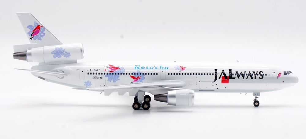 JALways - Reso`cha / Mc Donnell Douglas DC-10-40I / JA8547 / B-104-IAW-547 / 1:200 elaviadormodels