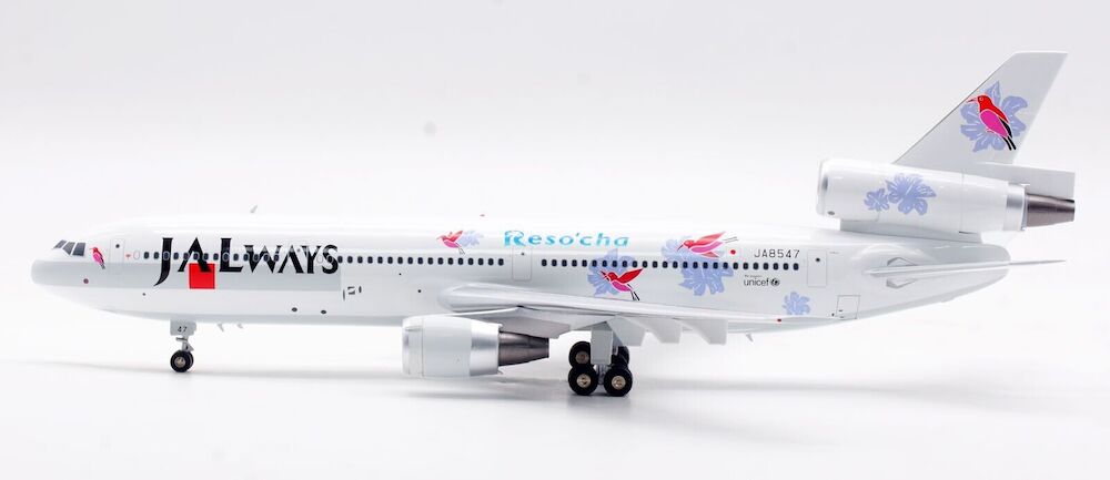 JALways - Reso`cha / Mc Donnell Douglas DC-10-40I / JA8547 / B-104-IAW-547 / 1:200 elaviadormodels