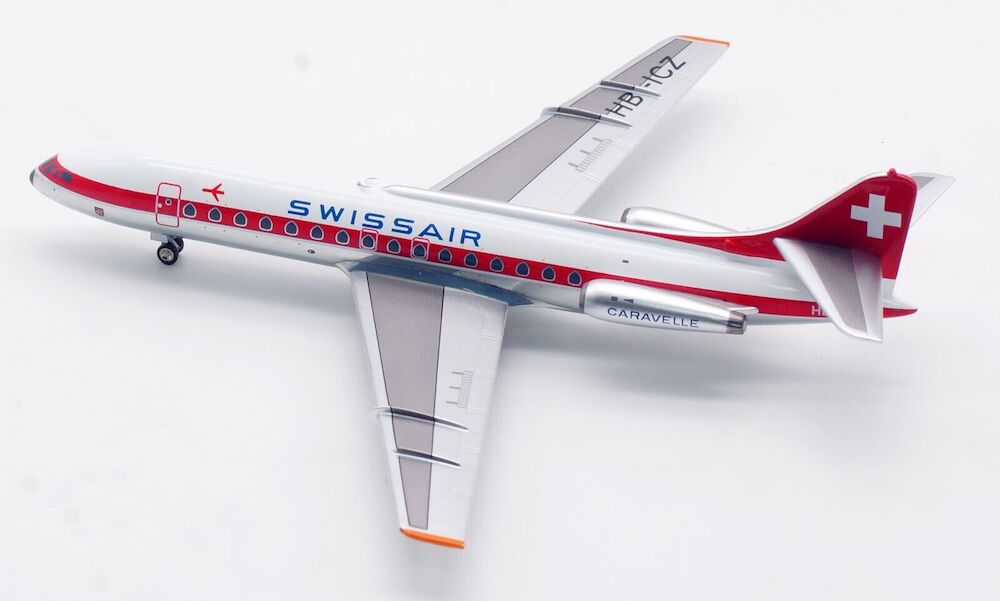 Swissair / Sud SE-210 Caravelle / HB-ICZ / B-210-SR-ICZ / elaviadormodels Inflight200