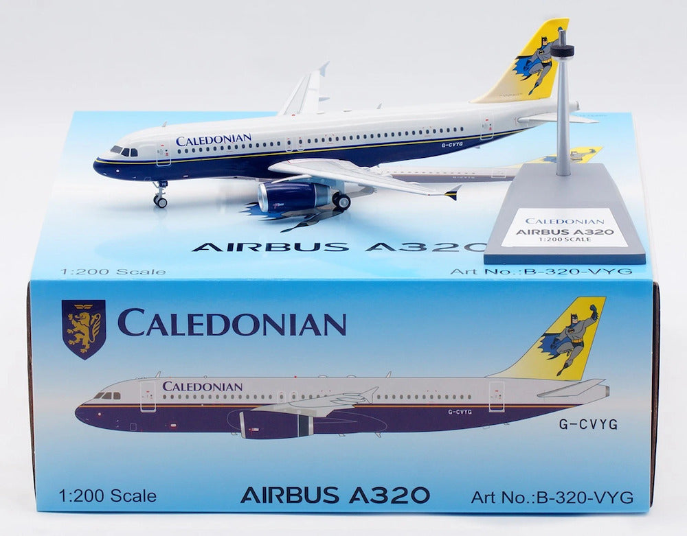 Caledonian Airways / Airbus A320-231 / G-CVYG / B-320-VYG / 1:200 elaviadormodels