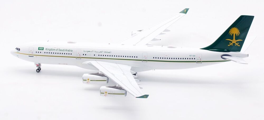 Saudi Arabia – Government / Airbus A340-200 / HZ-124 / B-342-124 / elaviadormodels