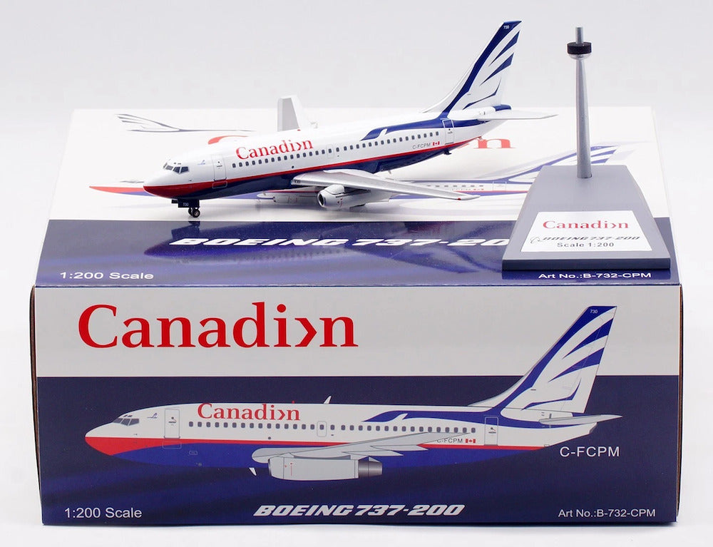 Canadian Airlines / Boeing 737-200 / C-FCPM / B-732-CPM / elaviadormodels