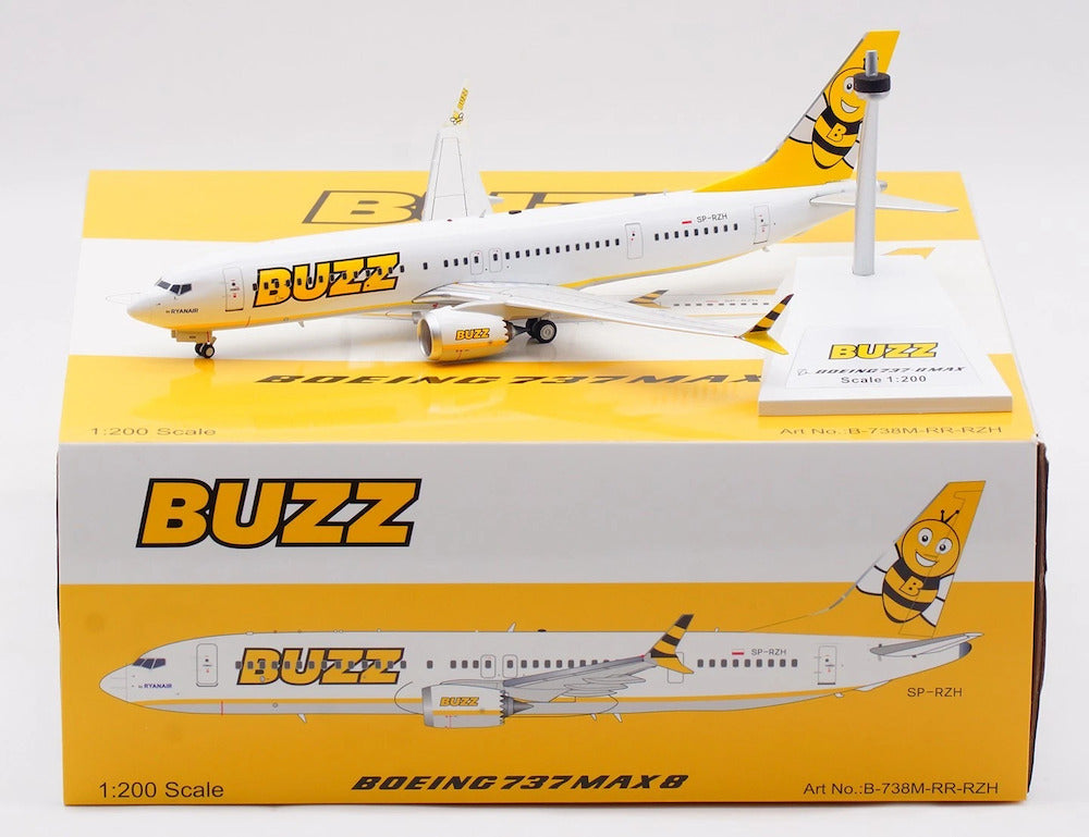 Buzz / Boeing 737-8 MAX 200 / SP-RZH / B-738M-RR-RZH / elaviadormodels
