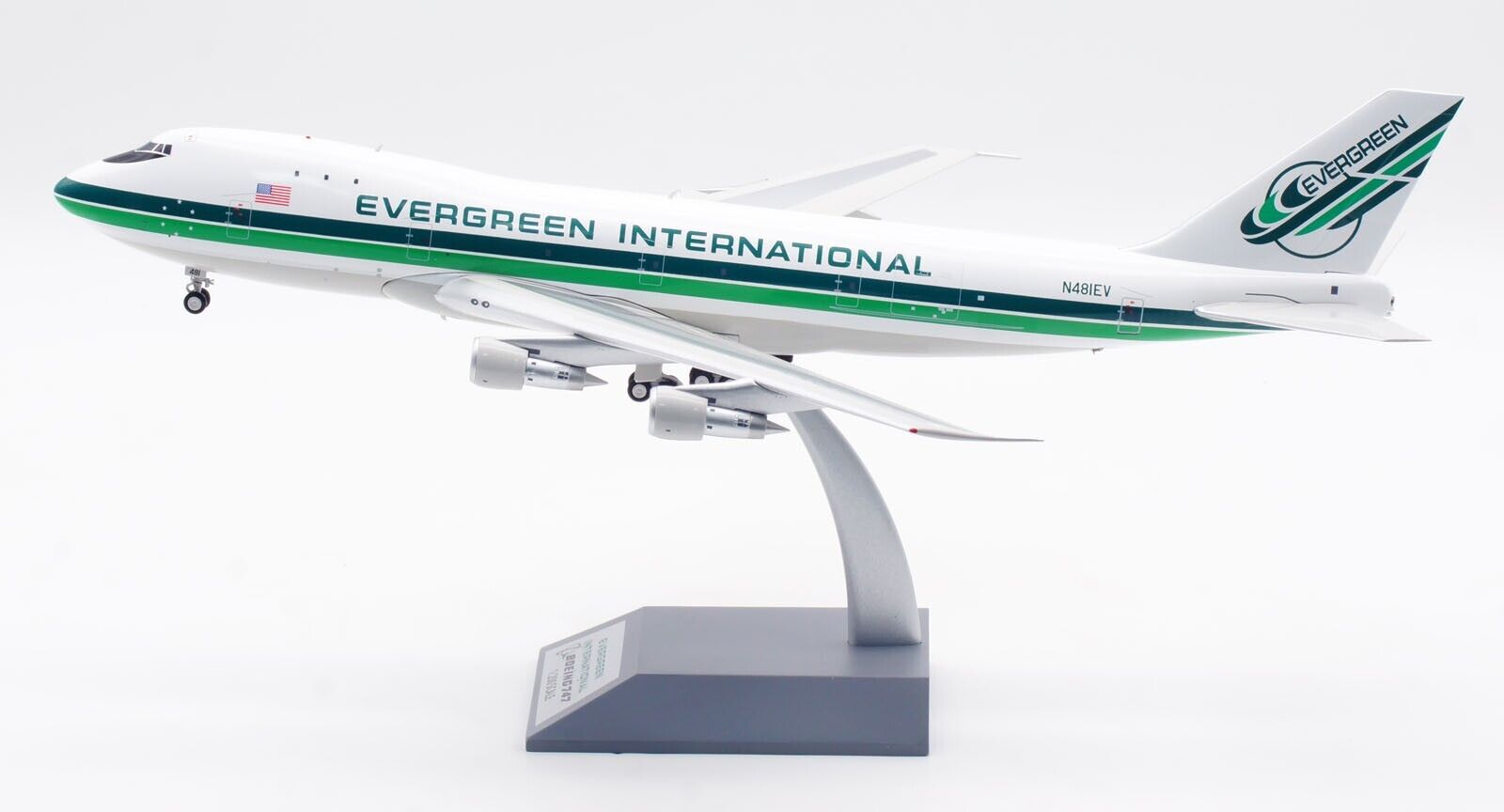 Evergreen International Airlines / Boeing 747-100 / N481EV / IF741PA1023P / 1:200 elaviadormodels