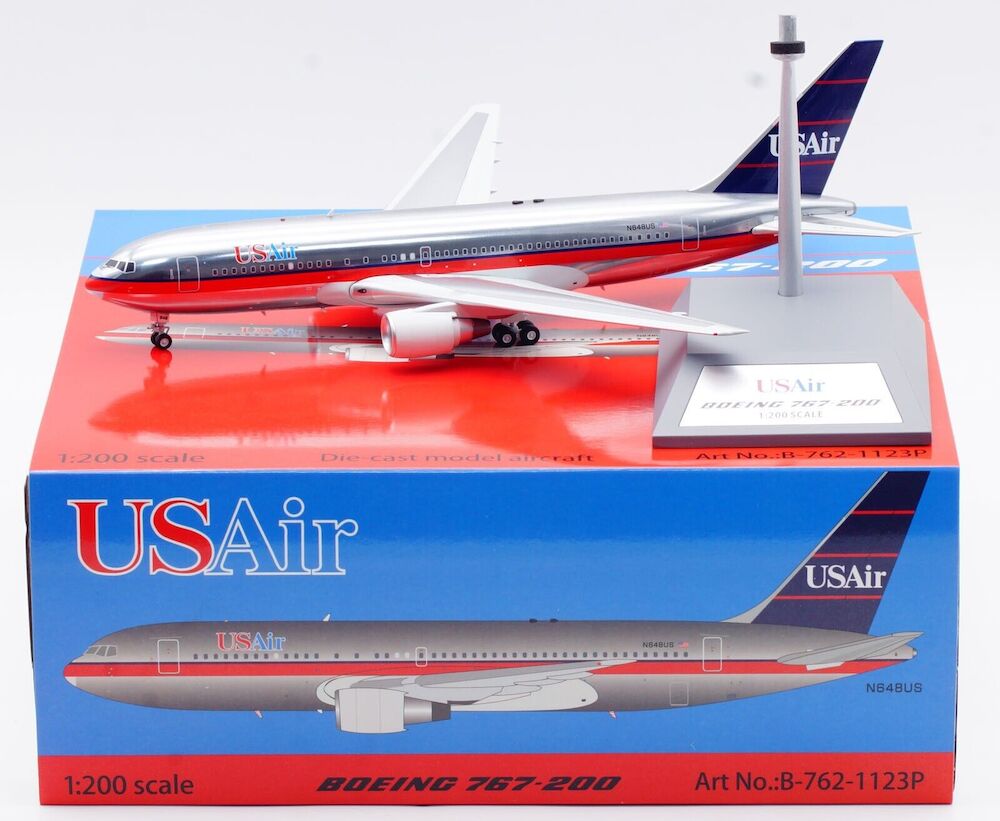 USAir / Boeing B767-200 / N648USA / B-762-1123P / 1:200 elaviadormodels