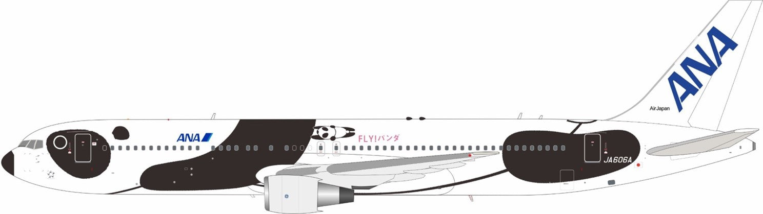 All Nippon Airways / Boeing 767-300 / JA606A / B-763-ANA-606 / 1:200  elaviadormodels