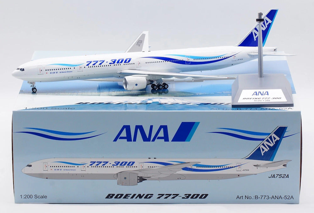 All Nippon Airways - ANA / Boeing 777-300 / JA752A  / B-773-ANA-52A / 1:200 elaviadormodels