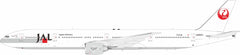 Japan Airlines / Boeing 777-300ER / JA8943 / B-773-JAL-943 / 1:200 elaviadormodels