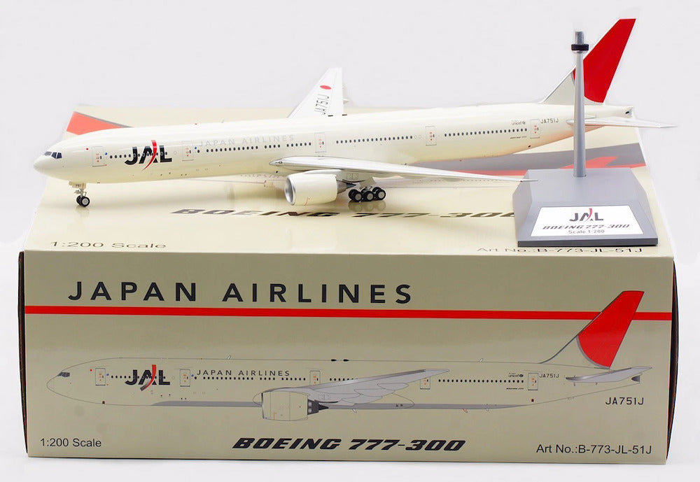 Japan Airlines - JAL  / Boeing 777-300 / JA751J / B-773-JL-51J / elaviadormodels