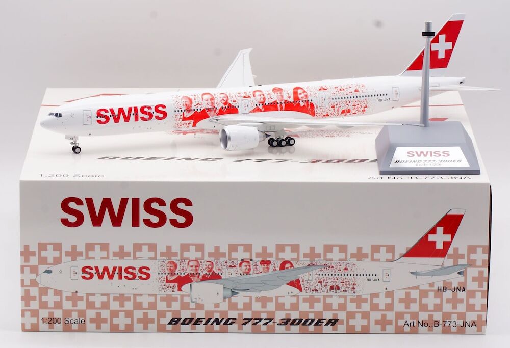 Swiss International Air Lines / Boeing 777-300ER /  HB-JNA / B-773-JNA / elaviadormodels