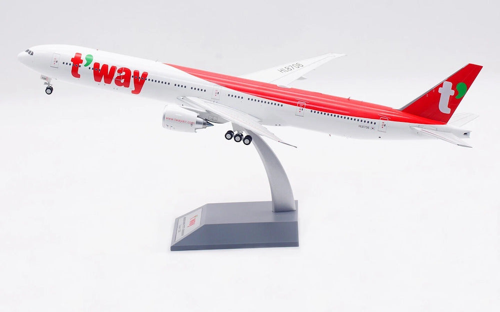 T'way Air / Boeing 777-300ER / HL8706 / B-773-TW-706 / 1:200 elaviadormodels