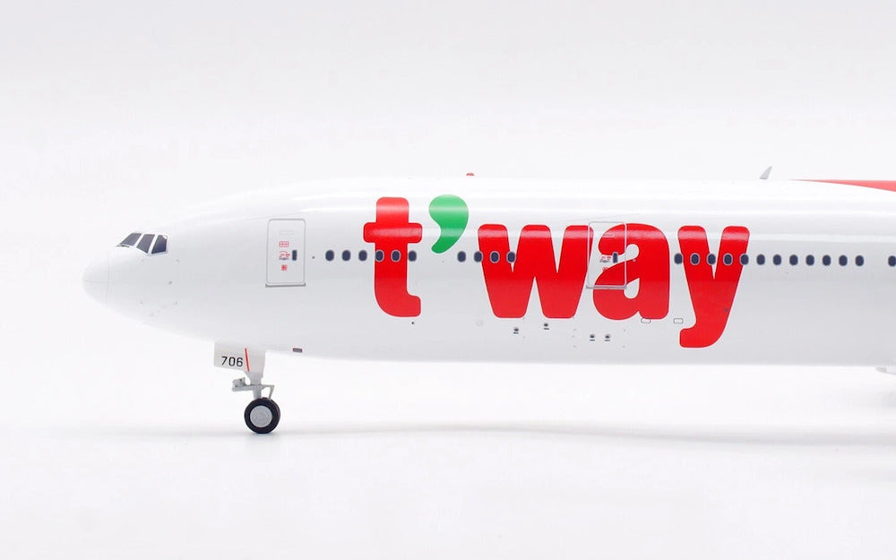 T'way Air / Boeing 777-300ER / HL8706 / B-773-TW-706 / 1:200 elaviadormodels