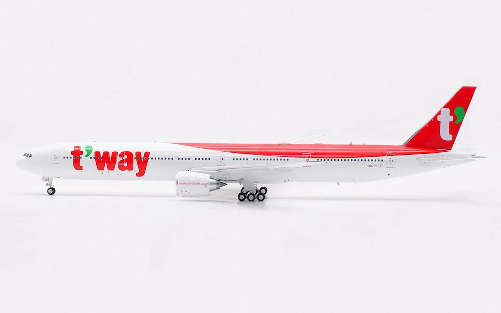 T'way Air / Boeing 777-300ER / HL8706 / B-773-TW-706 / 1:200 elaviadormodels