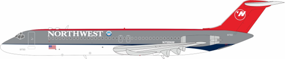 Northwest Airlines / McDonnell Douglas DC-9-41 / N750NW / B-941-NW-750 / 1:200