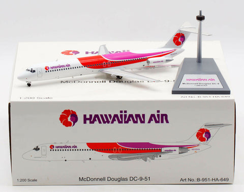 Hawaiian Airlines / McDonnell Douglas DC-9-51 / N649HA / B-951-HA-649 / 1:200