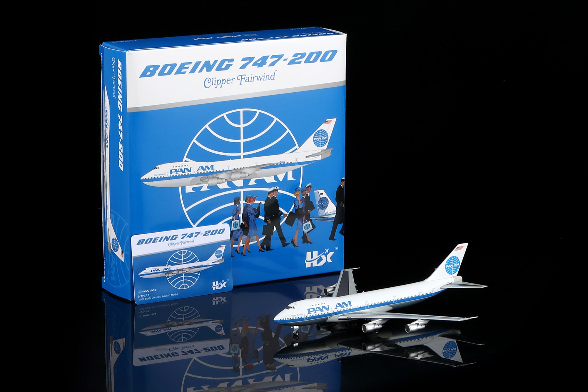 Pan Am / Boeing 747-200 / N724PA / B598202P / 1:400