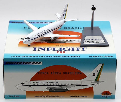 Brazil Air Force / Boeing B737-200 / 2116 / IF732BRS01 / 1:200 elaviadormodels