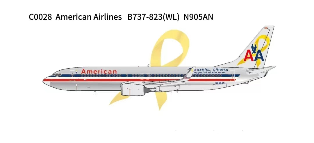 American Airlines / Boeing 737-800 / N905AN / C0028 / 1:400