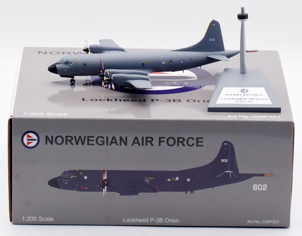 Norway - Air Force / Lockheed P-3B Orion / 602 / CMP301 / 1:200 elaviadormodels