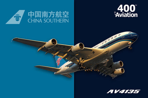 China Southern Airlines / Airbus A380-841 / B-6136 / AV4135 / 1:400 elaviadormodels