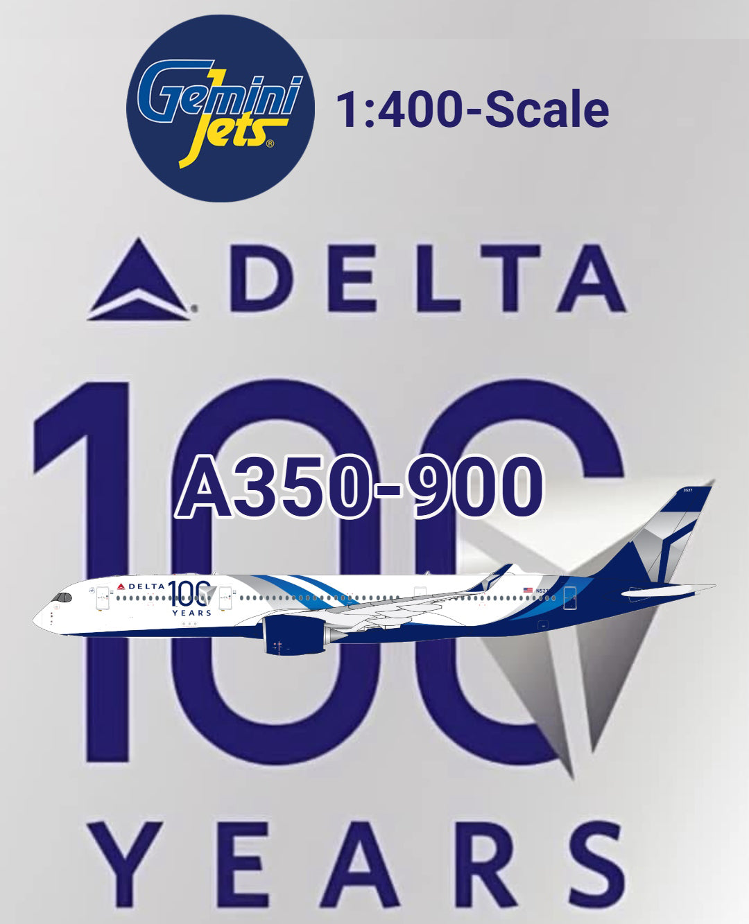 Delta Airlines / Airbus A350-900 / N527DN "100 Years" / GJDAL2335 / 1:400
