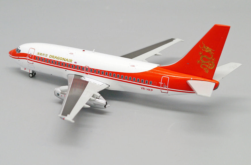 Dragon Air / Boeing 737-200 / HB-IKP / VR-HKP / 1:200 elaviadormodels