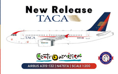 Taca / Airbus A319 / N476TA / EAV-A319-476 / 1:200