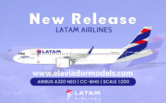LATAM / Airbus A320-271 Neo / CC-BHG / EAVBHG / 1:200 elaviadormodels