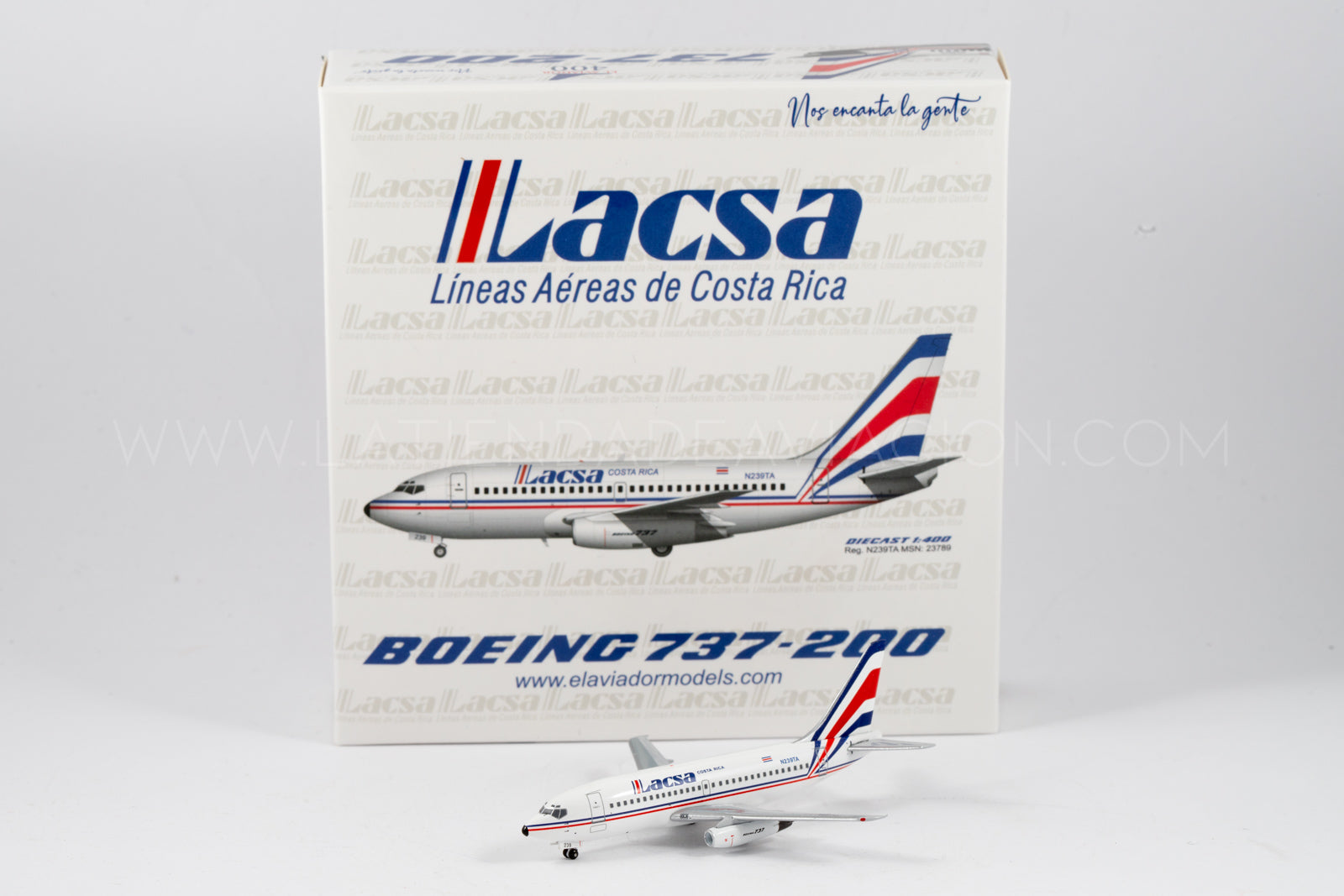Lacsa / Boeing B737-200 / N239TA / EAV400-239TA / 1:400