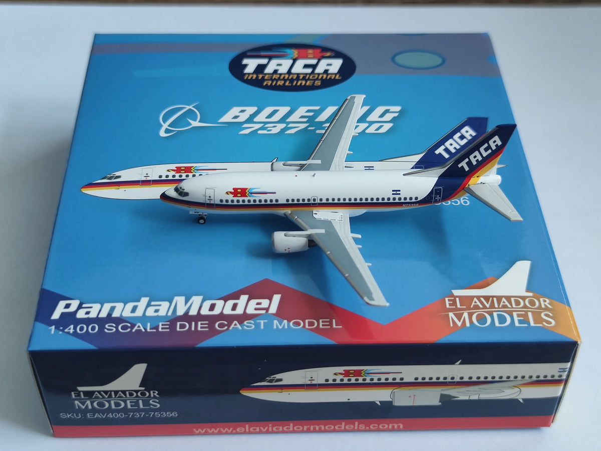 Taca / Boeing B737-300 / N75356/ EAV400-737-75356 / 1:400 elaviadormodels