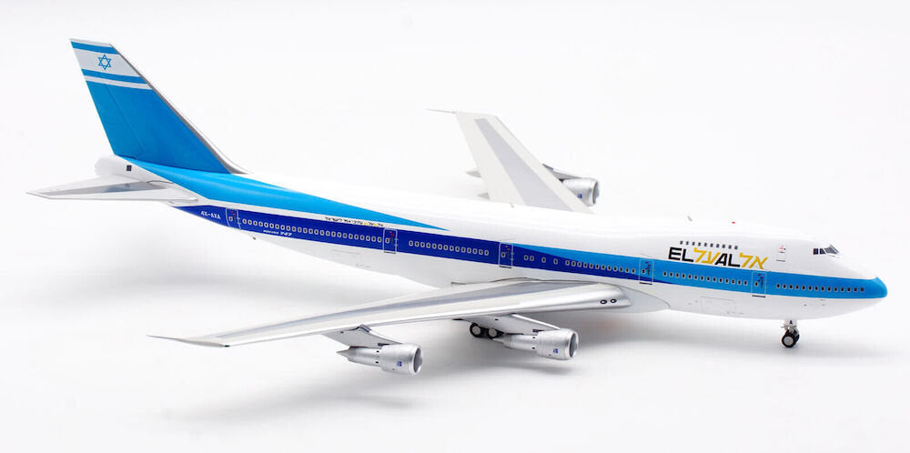 El Al Israel Airlines / Boeing B747-200 / 4X-AXA / IF742LY1021 / 1:200 elaviadormodels