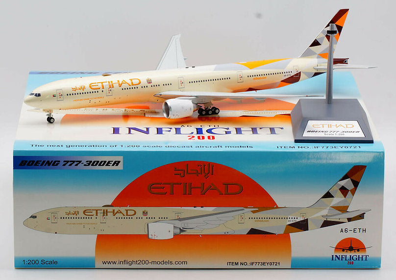 Etihad Airways / Boeing B777-300 / A6-ETH / IF773EY0721 / 1:200 elaviadormodels