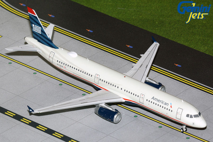 American Airlines (US Airways Heritage livery) / Airbus A321-231 / N578UW / G2AAL1353 / elaviadormodels
