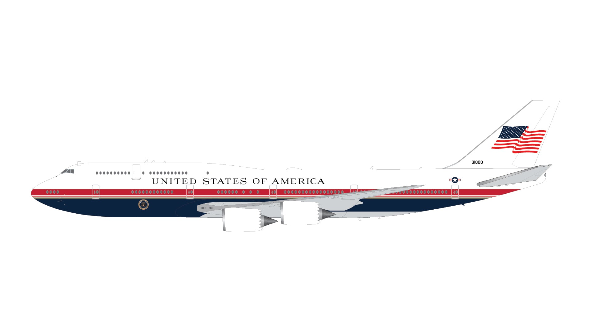 U.S Air Force One / Boeing VC-25B / 31000 / G2AFO1502 / 1:200 elaviadormodels