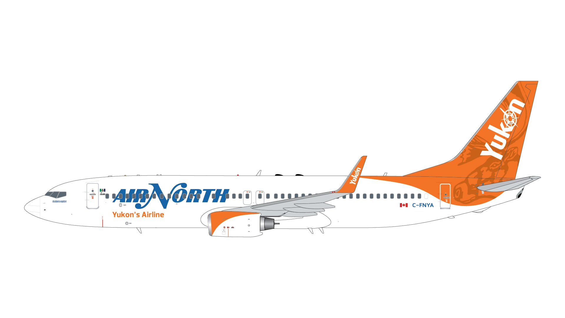 Air North / Boeing 737-800W / C-FNYA / G2ANT1491 / 1:200 elaviadormodels