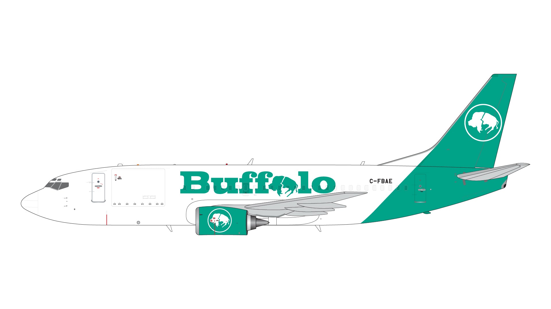 Buffalo Airways / Boeing B737-300SF / C-FBAE / G2BFL1308 / 1:200