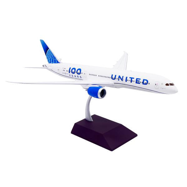 United Airlines (100 Years Livery) / Boeing 787-9 Dreamliner (Flaps Down) / N61101 / G2UAL1258F / 1:200
