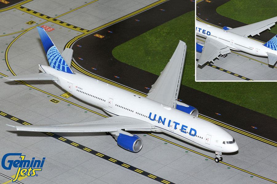 United Airlines / Boeing 777-200 (Flaps Down) / N798UA / G2UAL1260F / 1:200