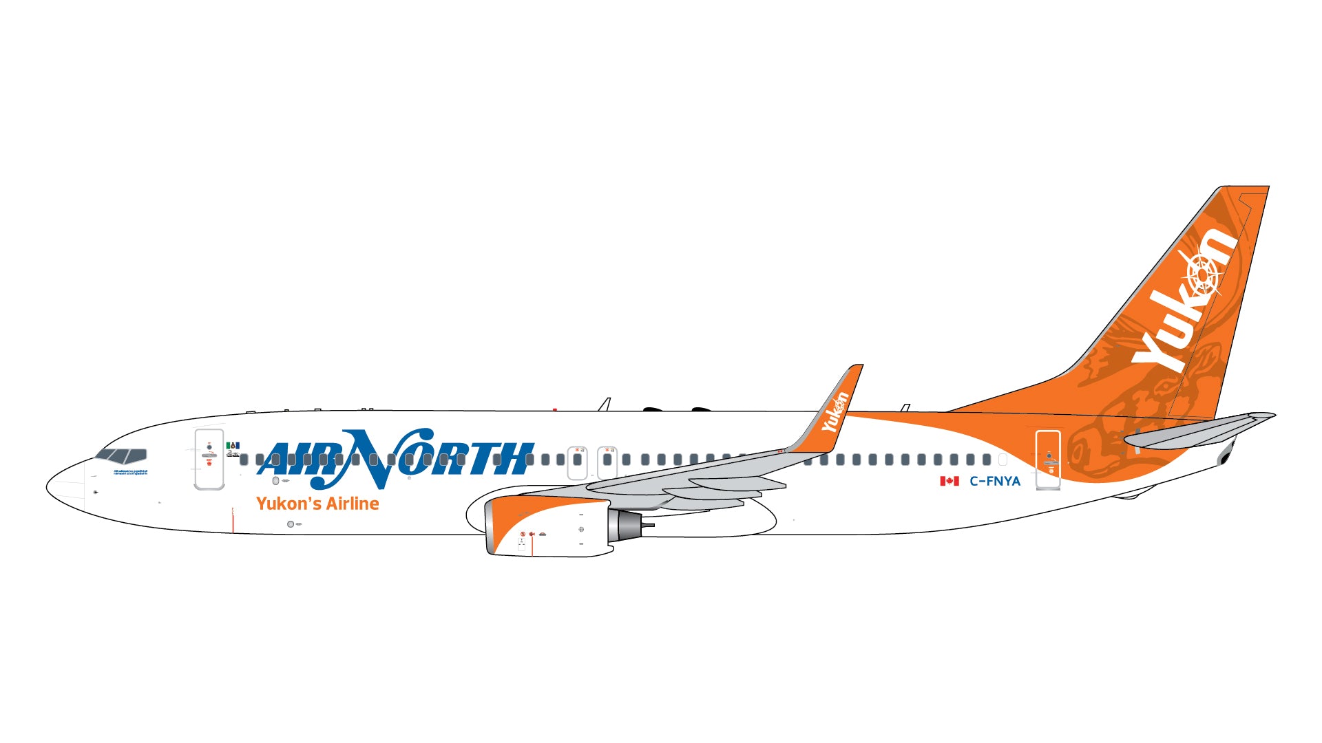 Air North / Boeing 737-800W / C-FNYA / GJANT2394 / 1:400 elaviadormodels
