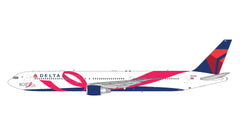 Delta Airlines (Pink ribbon/Breast Cancer Res. Fdn.) / Boeing 767-400ER / N845MH / GJDAL2154 / elaviadormodels