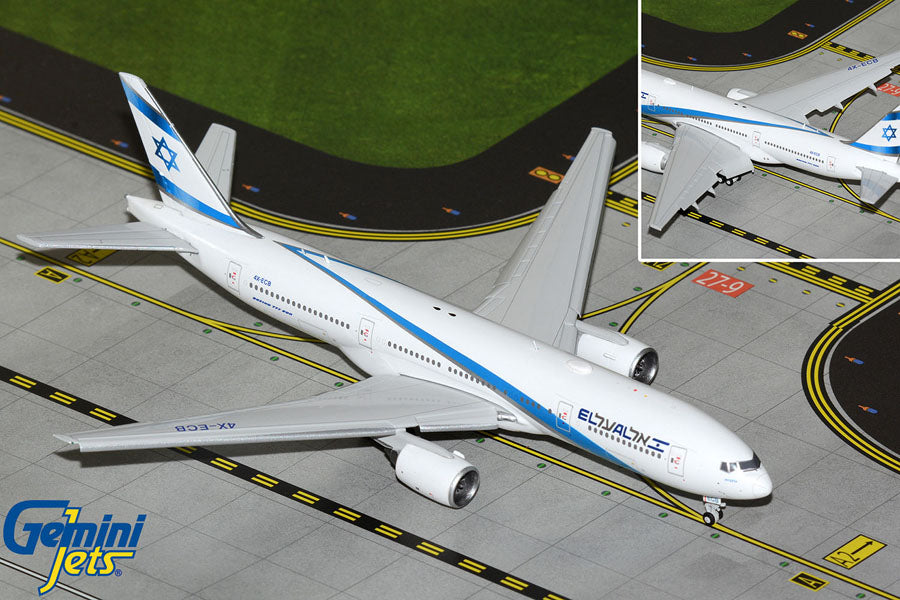 El Al Israel Airlines / Boeing B777-200ER / 4X-ECB / GJELY2300F / 1:400