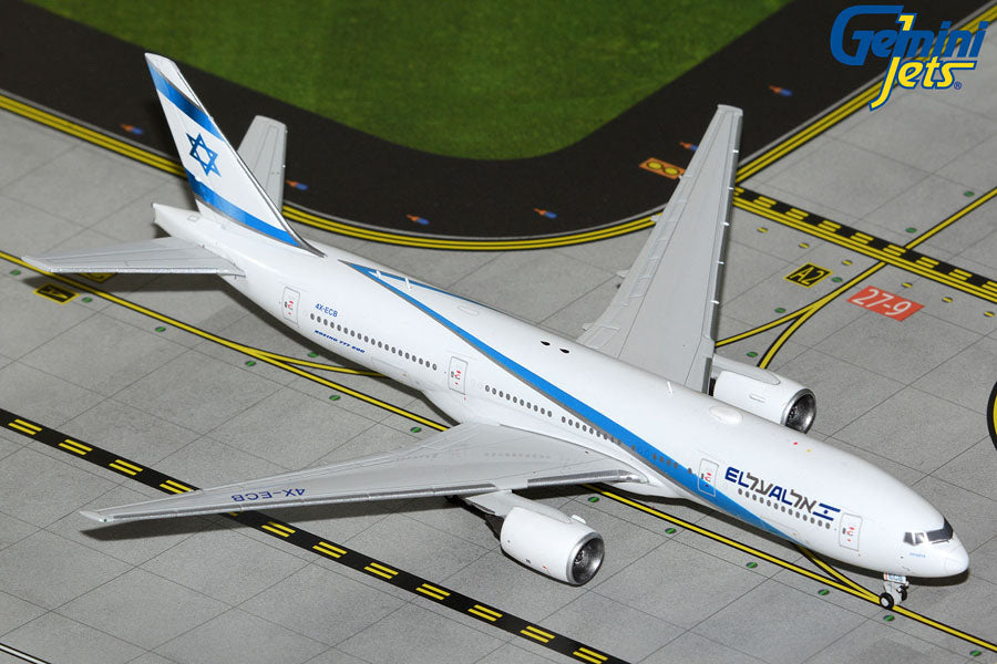 El Al Israel Airlines / Boeing B777-200ER / 4X-ECB / GJELY2300 / 1:400