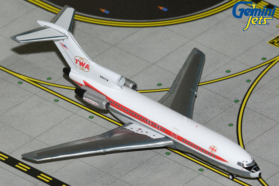 Trans World Airlines (Twin Globes Livery) / Boeing B727-100 / N851TW / GJTWA2353 / 1:400