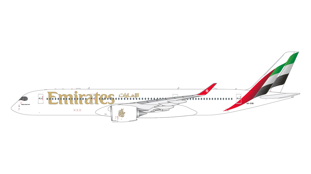 Emirates / Airbus A350-900 / A6-EXB / GJUAE2330 / 1:400