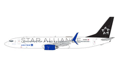 United Airlines "Star Alliance" livery / Boeing B737-800 / N76516 / GJUAL2312 / 1:400 elaviadormodels