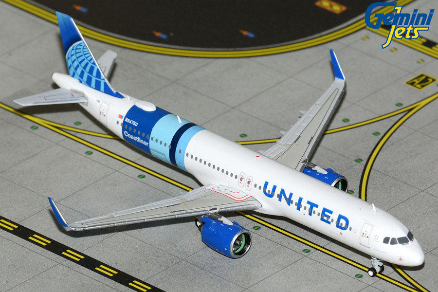United Airlines "Coastliner" / Airbus A321neo / N94750 / GJUAL2423 / 1:400