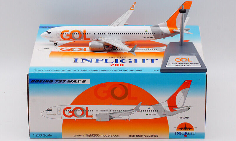 GOL Linhas Aéreas Inteligentes / B737 MAX 8 / PR-XMD / IF73MG30820 / 1:200